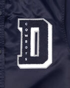 PRO STANDARD Dallas Cowboys Mash Up Rib Satin Jacket FDCU42387-MDN Blue 2