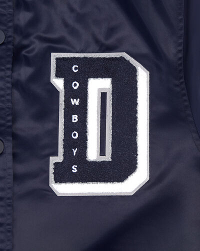 Dallas Cowboys Mash Up Rib Satin Jacket
