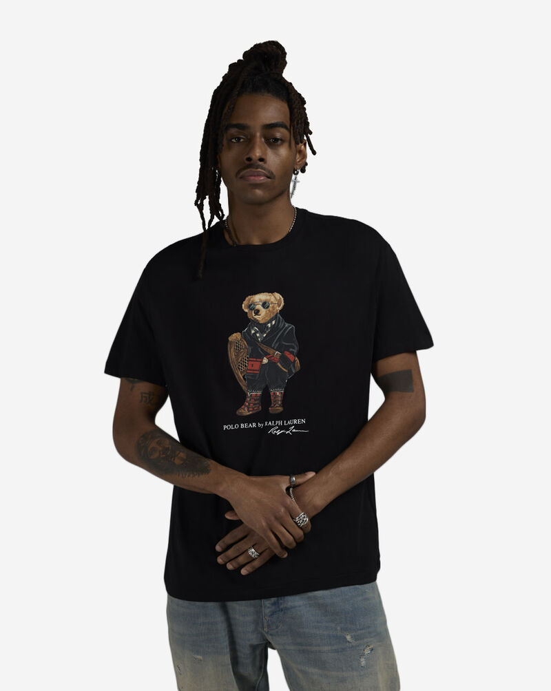 Polo Ralph Lauren Holiday Bear Graphic Tee 710981800001-BLK Black 1