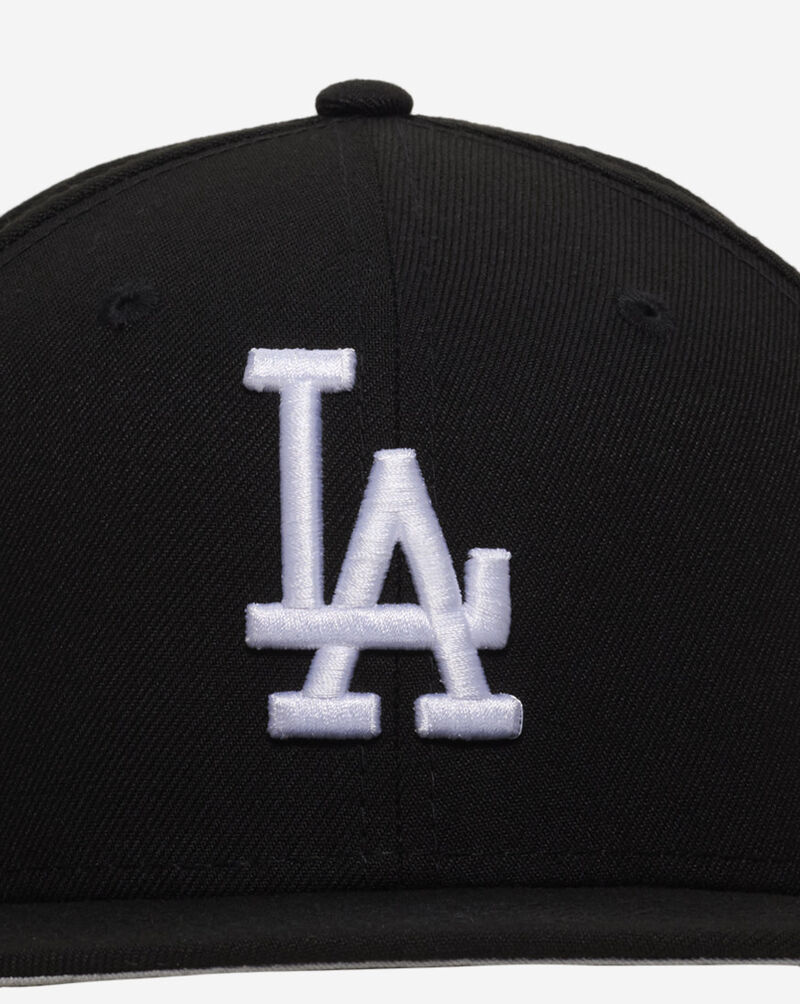 New Era 59Fifty Los Angeles Dodgers Core Fitted Hat 70907139 Black 2