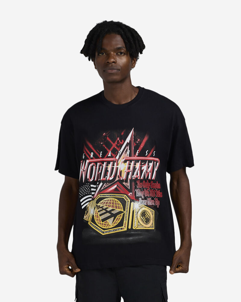 Paper Planes Championship Belt Tee 200208-BLK Black 1