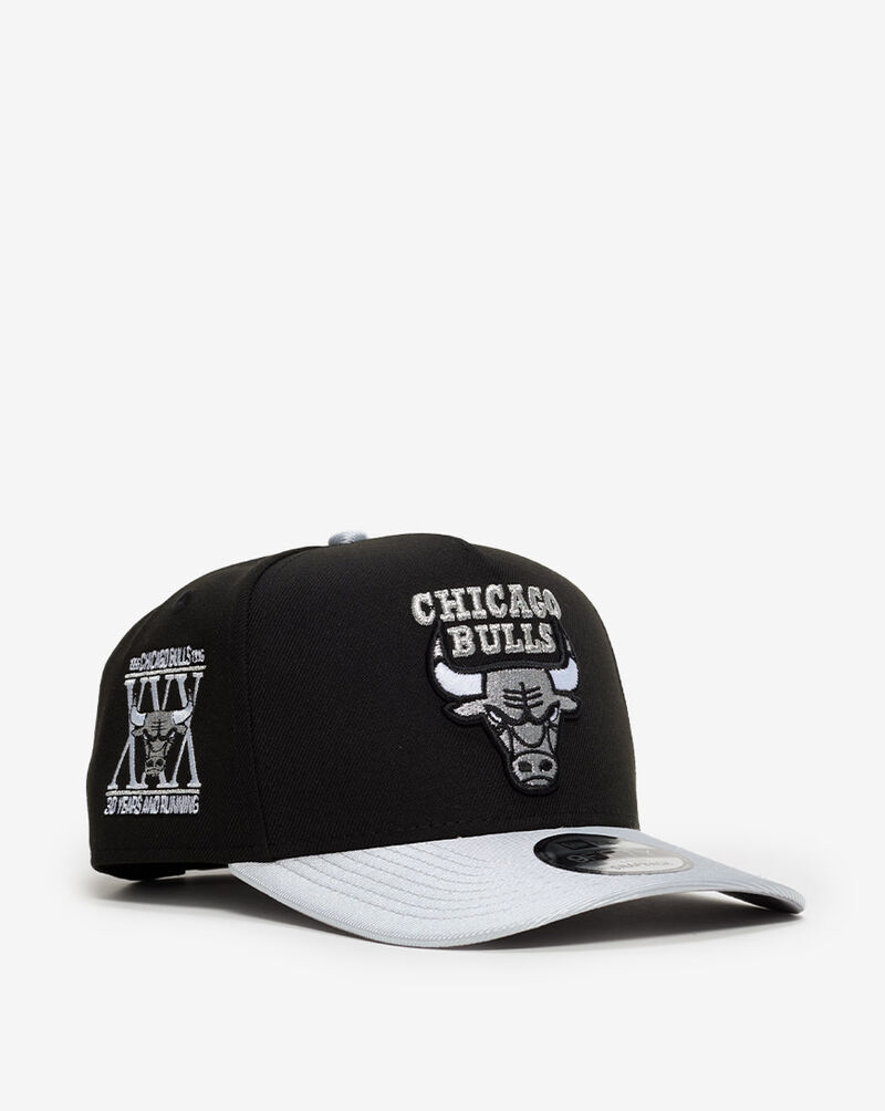 New Era 9Fifty Chicago Bulls A-Frame Snapback Hat 71065693 Black 1