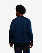 adidas IVY PARK Allover Print Crewneck Sweatshirt  HH9521 Blue 3