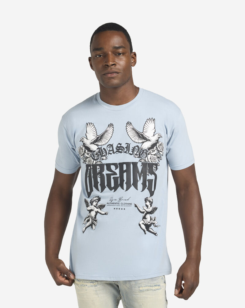 Reason All We Trust Is Us Tee RCF6TM-608JK Blue 1