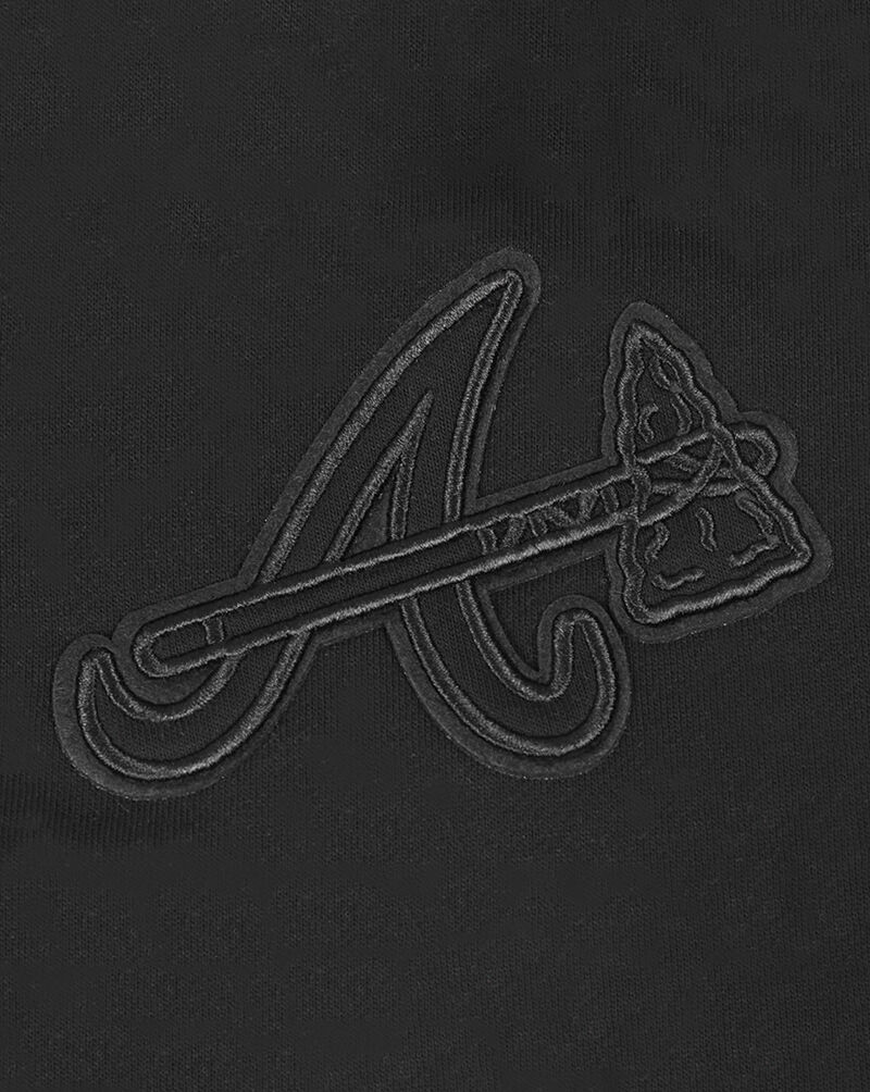 PRO STANDARD Atlanta Braves Neutral Fleece Short LAB336996-BLK Black 2