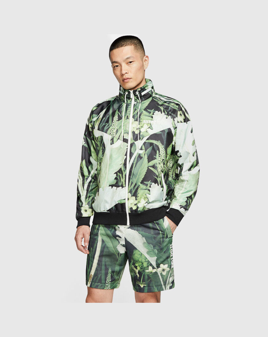 floral windbreaker nike