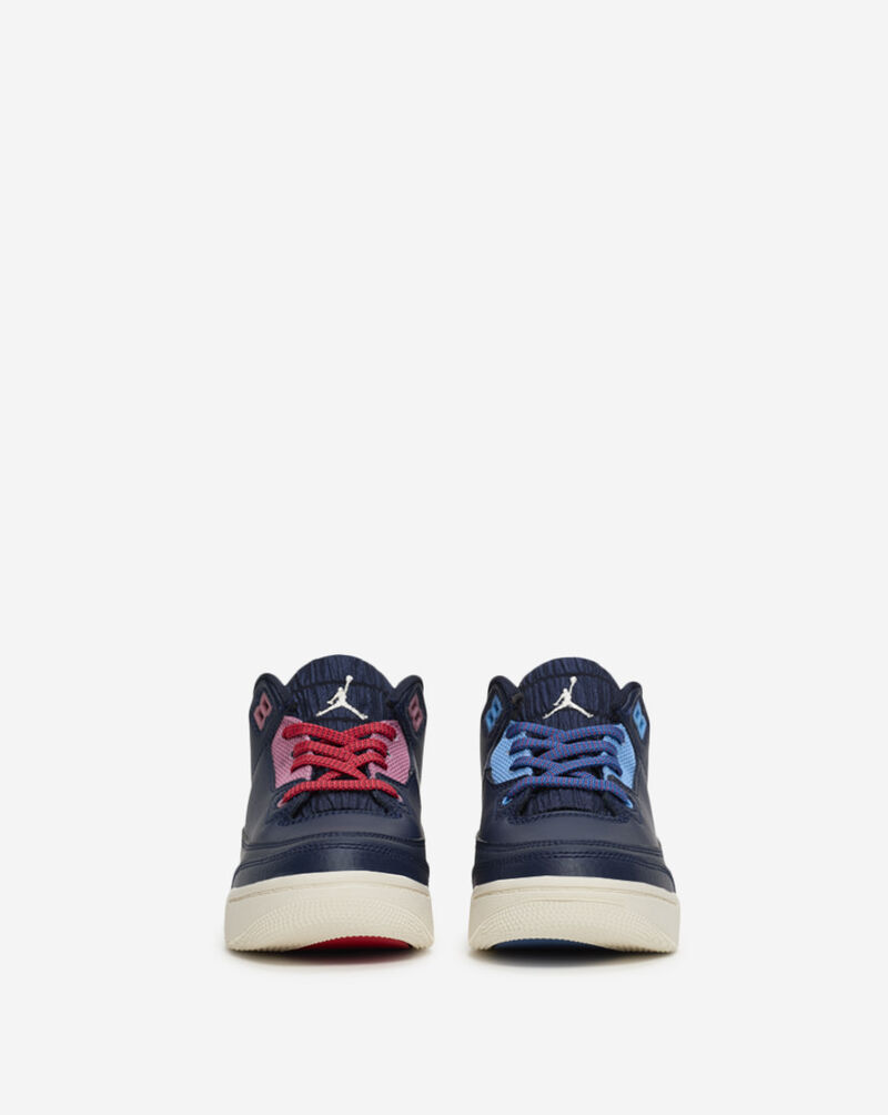 Jordan Little Kids' Air Jordan 3 Retro "Sport Renaissance" HQ0783-400 Blue 3