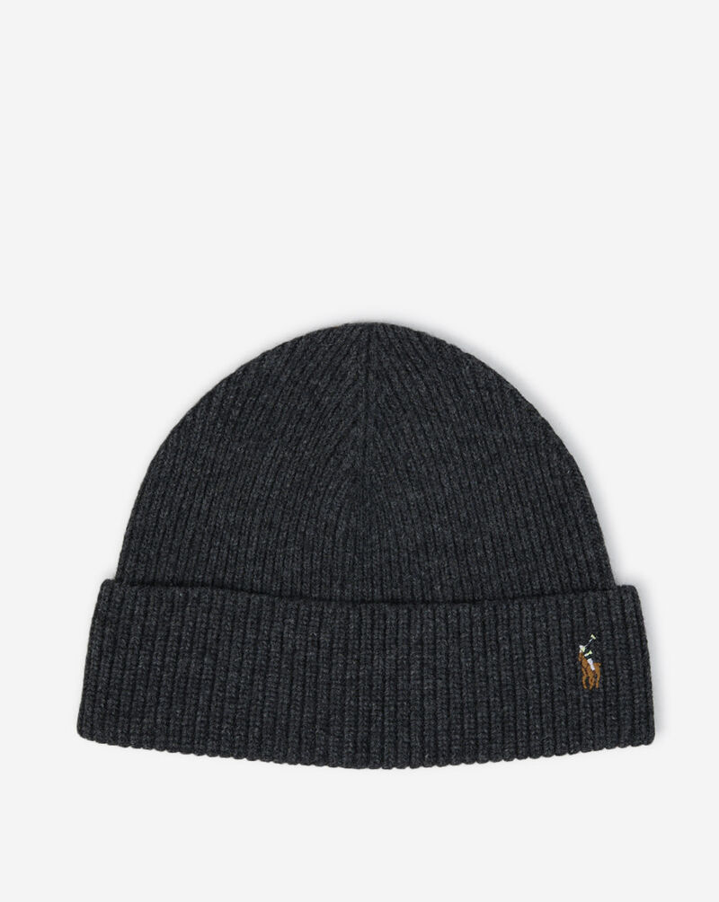 Polo Ralph Lauren Signature Cuff Hat PC0483-032 Grey 1