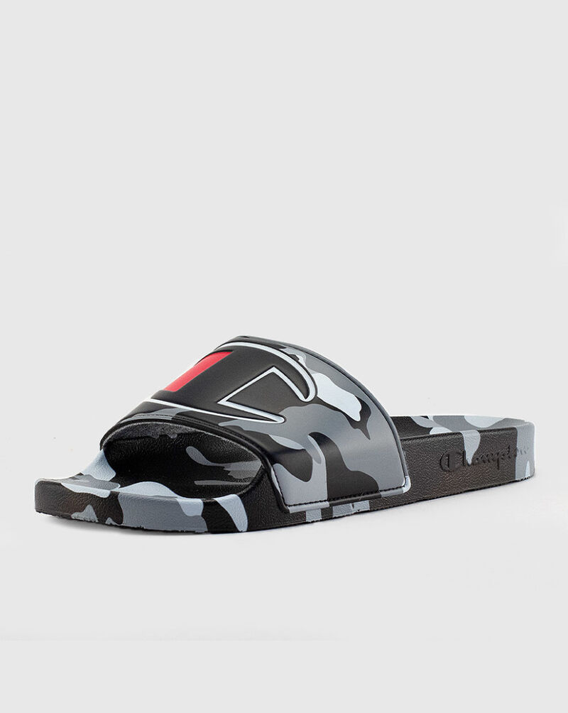 Champion Ipo Camo Slides Mens Shoes Snipes Usa Features oversized champion logo on upper.