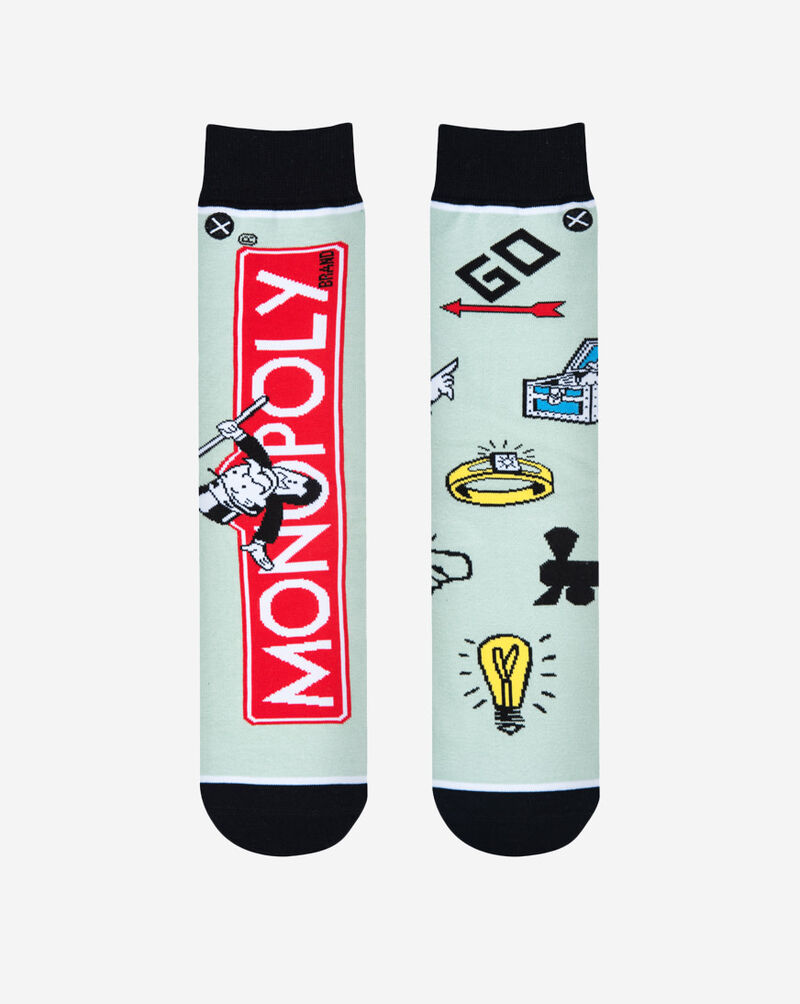 Odd Sox Monopoly Split Crew Socks (L) 36677MONCD Multi 4
