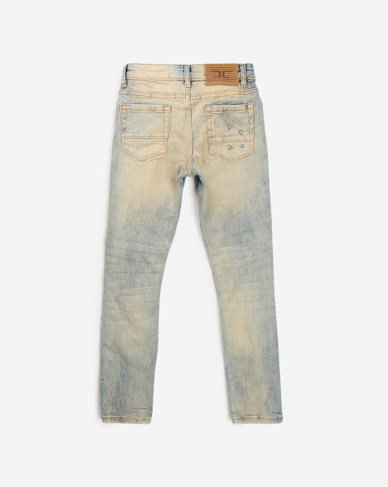 Jordan Craig Kids' Distressed Slim Fit Jeans (8-16) JS3208B-ANTIQ Blue 3