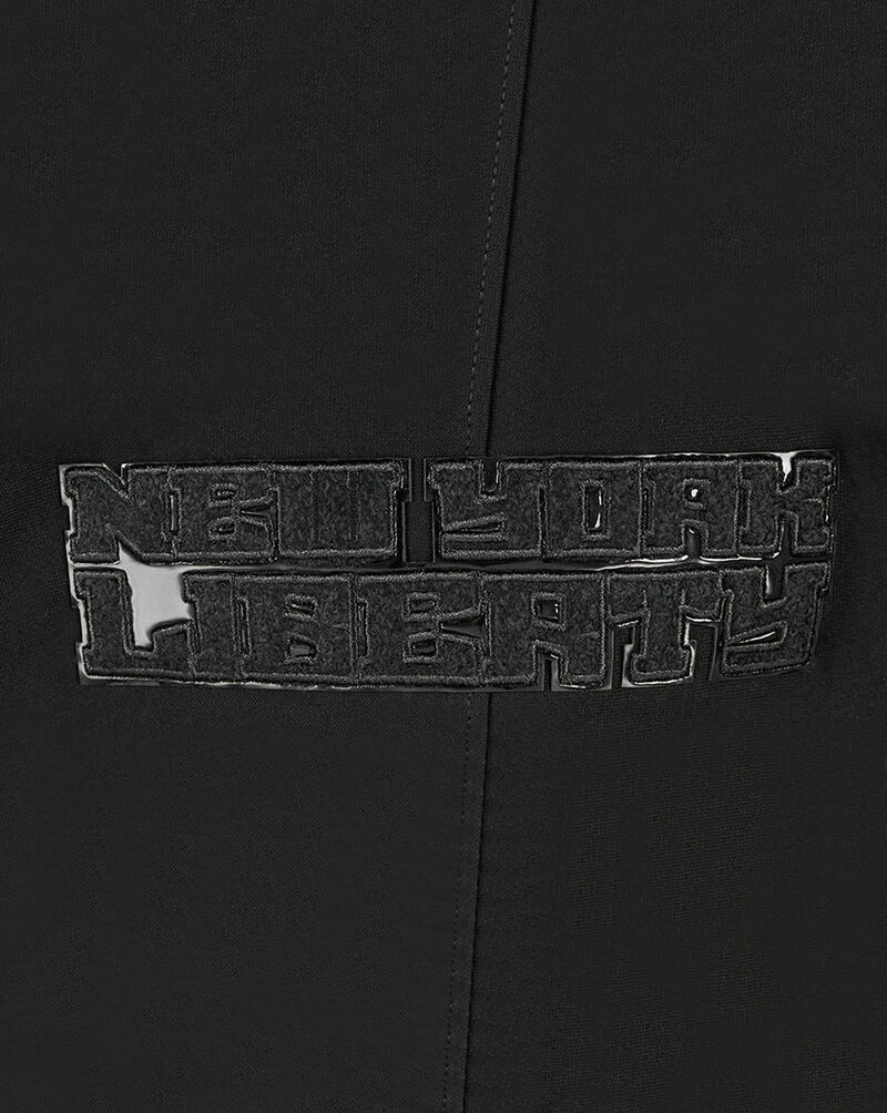 PRO STANDARD Big Boys' New York Liberty Triple Black Full Zip Hoodie  WNLB570093-BLK Black 4