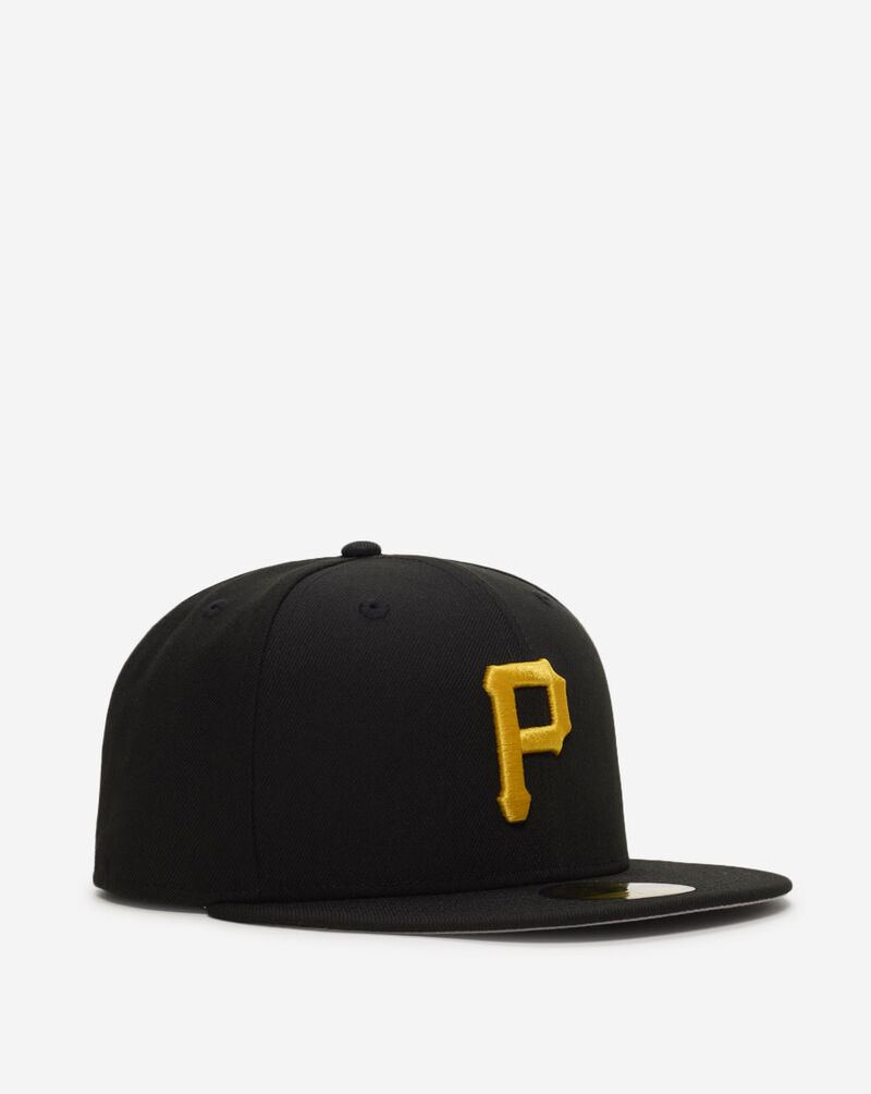 New Era 59Fifty Pittsburgh Pirates Core Fitted Hat 60399195 Black 1