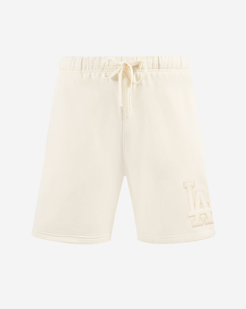 PRO STANDARD Los Angeles Dodgers Neutral Fleece Short LLD337020-EGG cream 1