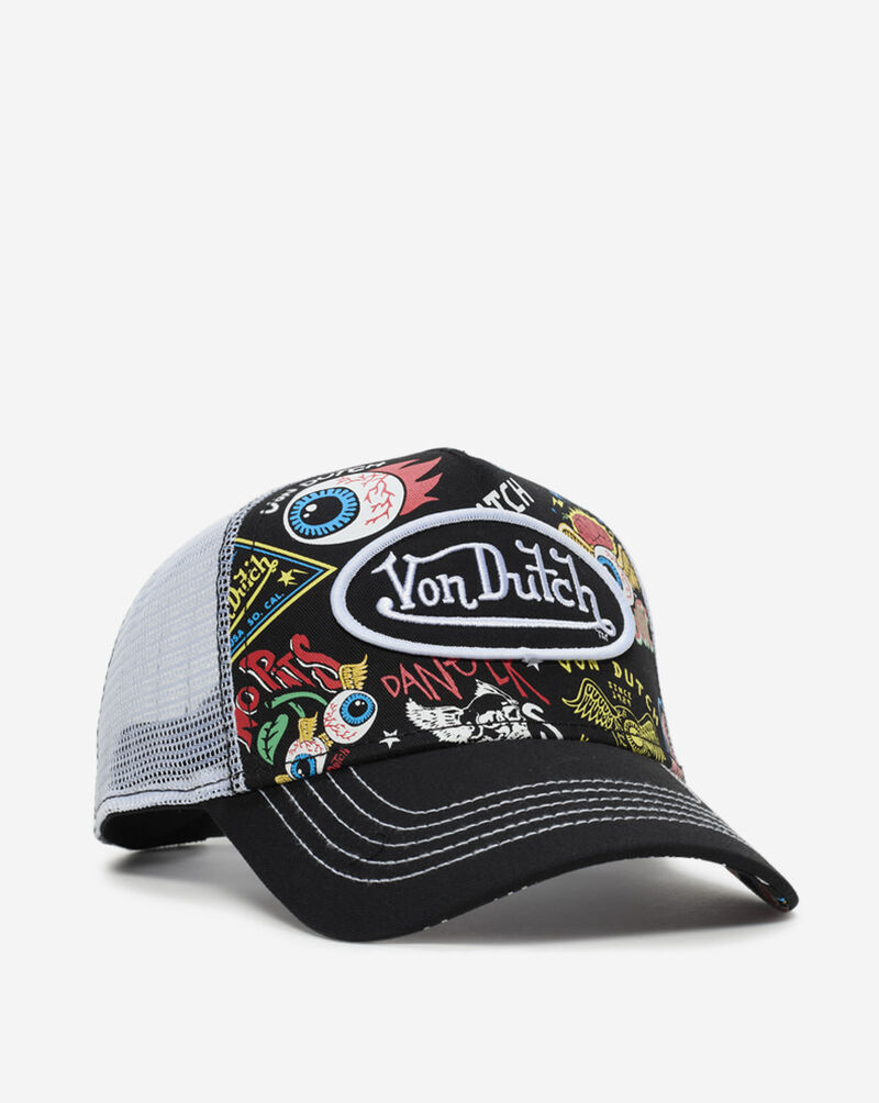 Von Dutch Multi Trucker Hat VDHH0006-BLK Black 1