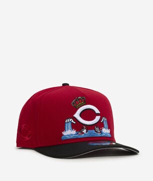 9Fifty Cincinnati Reds Cartoon A-Frame Snapback Hat
