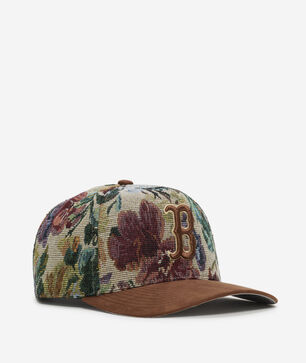 Boston Red Sox Pro Pinch Floral Tapestry Snapback Hat