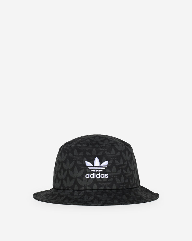 adidas Originals Trefoil Monogram Bucket Hat GB7949 Black 1