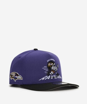 9Fifty Baltimore Ravens Helmet A-Frame Snapback Hat