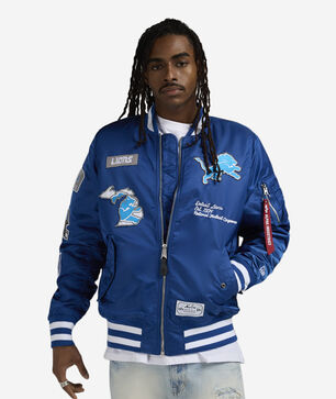 Alpha Industries Detroit Lions Bomber Jacket