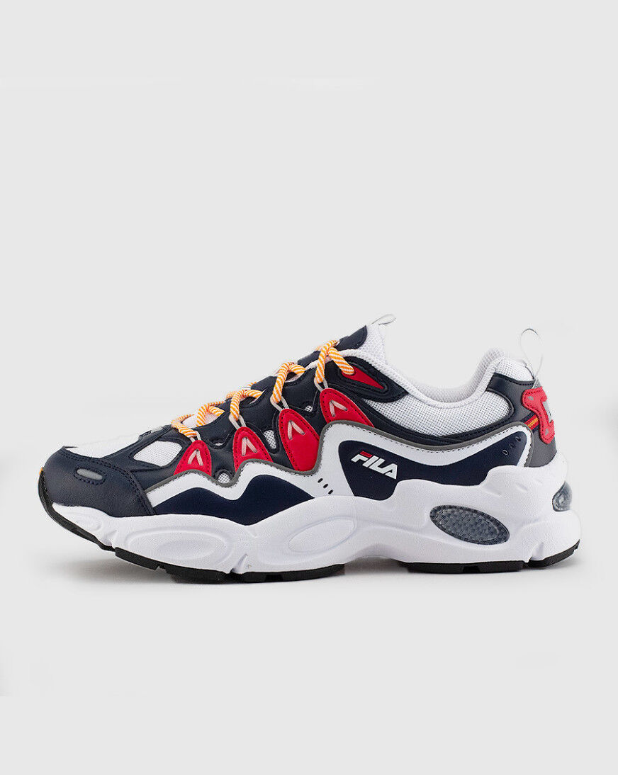 mens red fila shoes