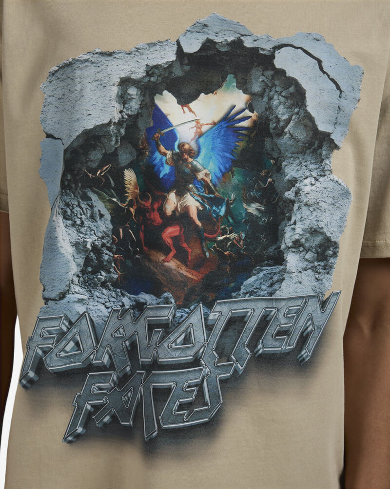Forgotten Faces Heaven's Window Tee FOFUS140-03872 Beige 3
