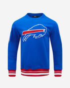 PRO STANDARD Buffalo Bills Mash Up Rib Fleece Crewneck FBB5410414-RYR Blue 1