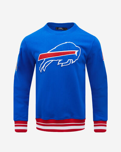 Buffalo Bills Mash Up Rib Fleece Crewneck