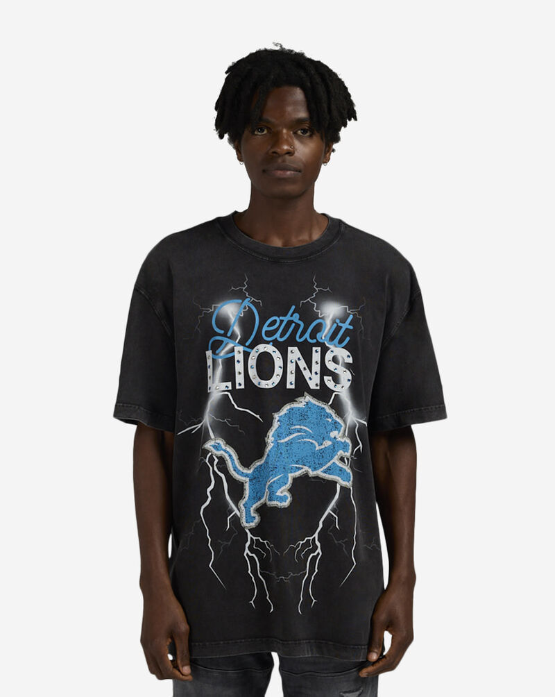 PRO STANDARD Detroit Lions Lightning Tee FDL1411748-WBK Black 1
