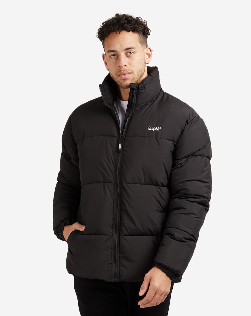 Shop SNIPES Small Logo Puffer Jacket 