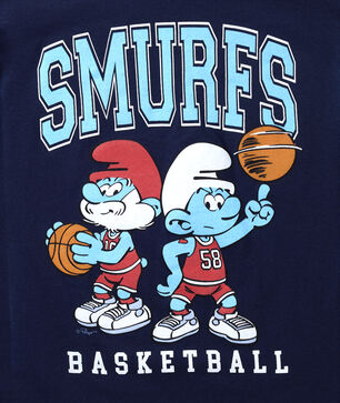 Kids' Smurfs Basketball Tee