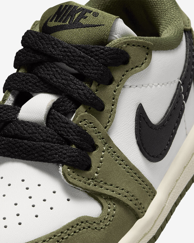 Jordan Toddler Air Jordan 1 Retro Low HQ6997-200 Green 7