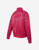 PRO STANDARD Buffalo Bills Triple Pink Satin Jacket FBBU45523-BPU Pink 3