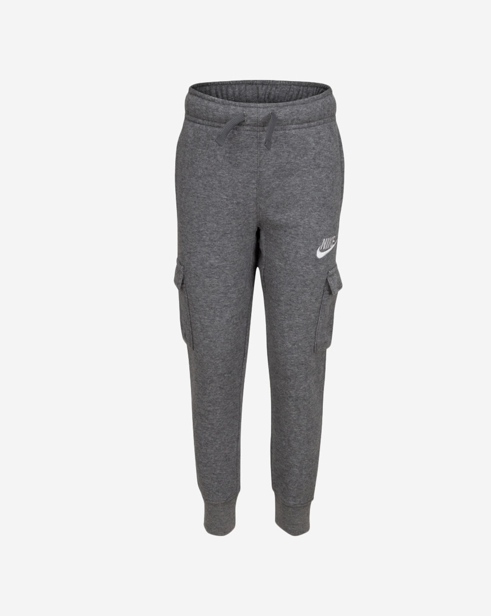 Shop Nike Kids' Club Fleece Cargo Pants 86I386GEH grey SNIPES USA