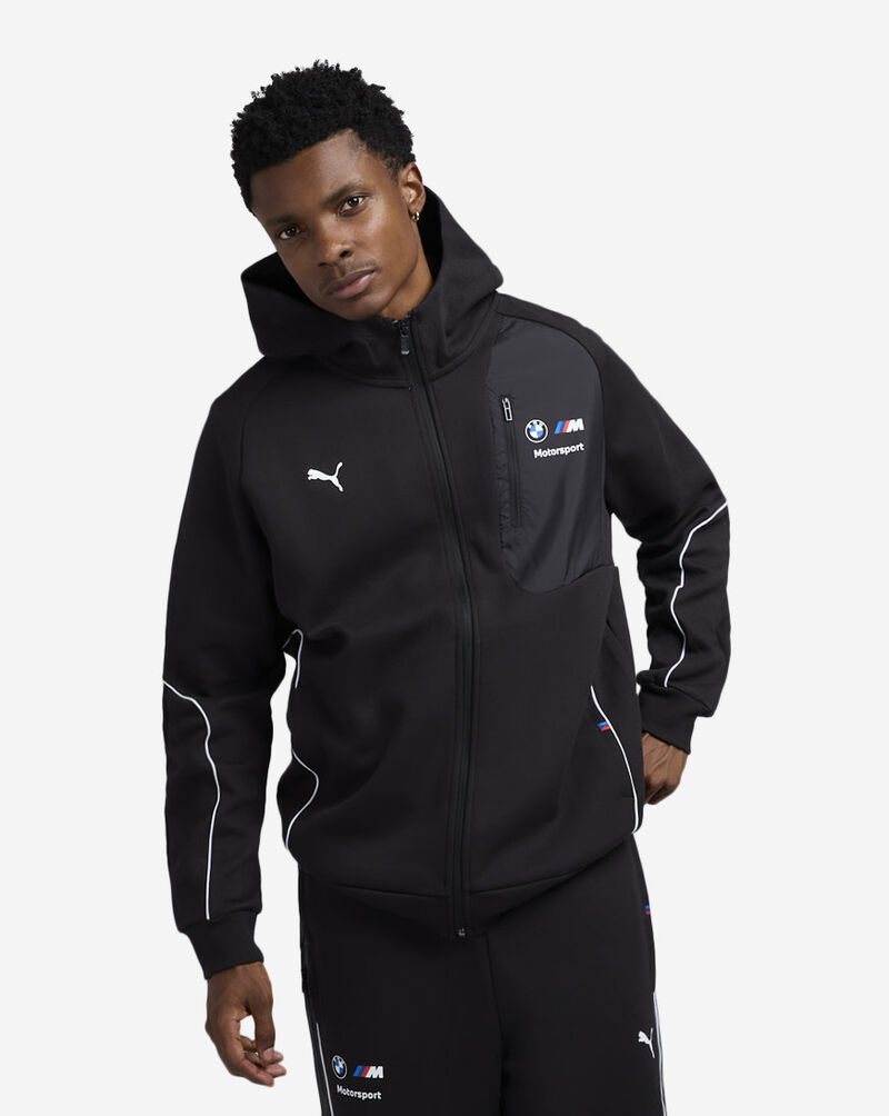 Puma BMW Motorsports Hooded Sweat Jacket 62745601 Black 1