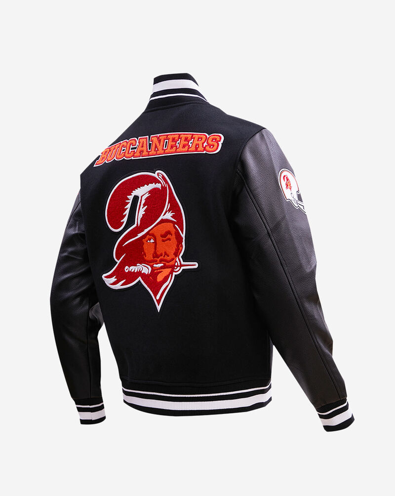 PRO STANDARD Tampa Bay Buccaneers Retro Classic Varsity Jacket FTB643469-BLK Black 3