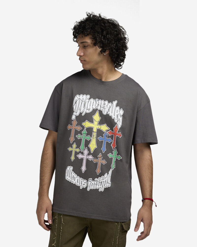 MJ Gonzales Forever Faithful Tee MJG12121-03516 Grey 1