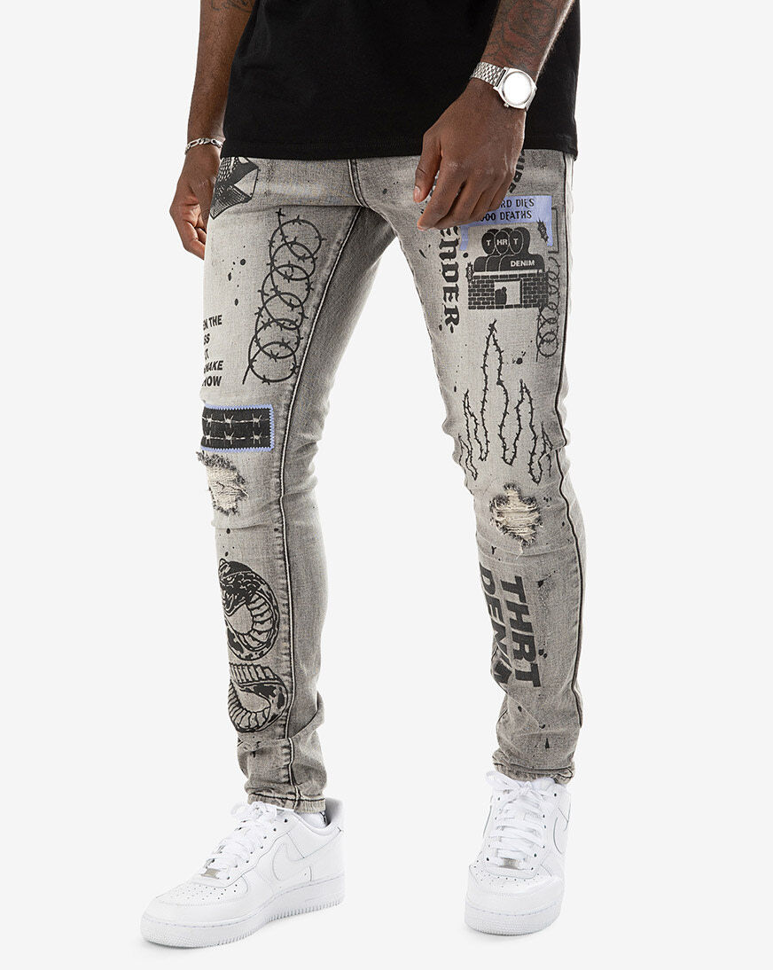 THRT DENIM Serpent Denim Jeans Mens 