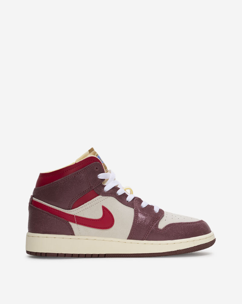 Jordan Big Kids' Air Jordan 1 Mid SE HF3196-100 Red 4