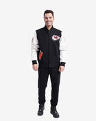 PRO STANDARD Kansas City Chiefs Classic Wool Varsity Jacket FKC6410195-BLW Black 5