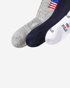 Polo USA 3-Pack Crew Socks