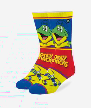 Honey Smacks Mash Up Crew Socks (L)