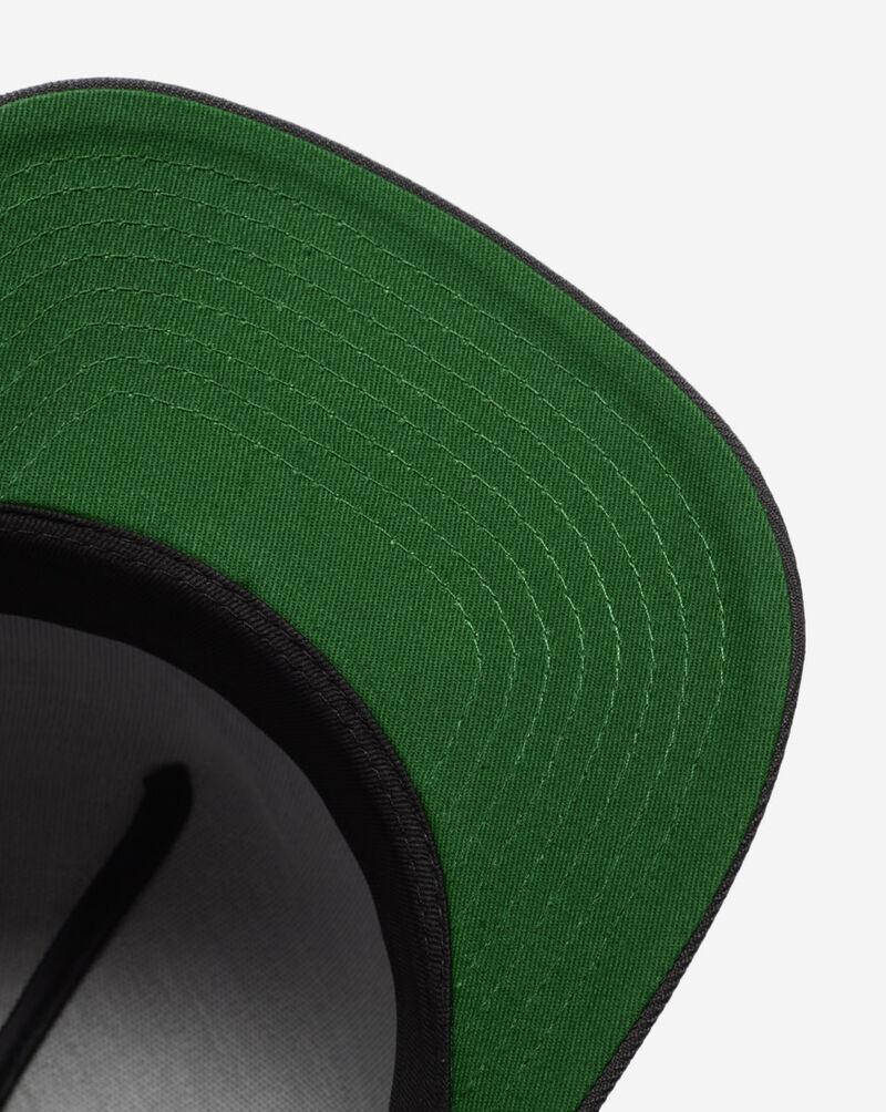 New Era 9Fifty Atlanta Braves A-Frame Graphite Red Snapback Hat 70886287 Grey 4