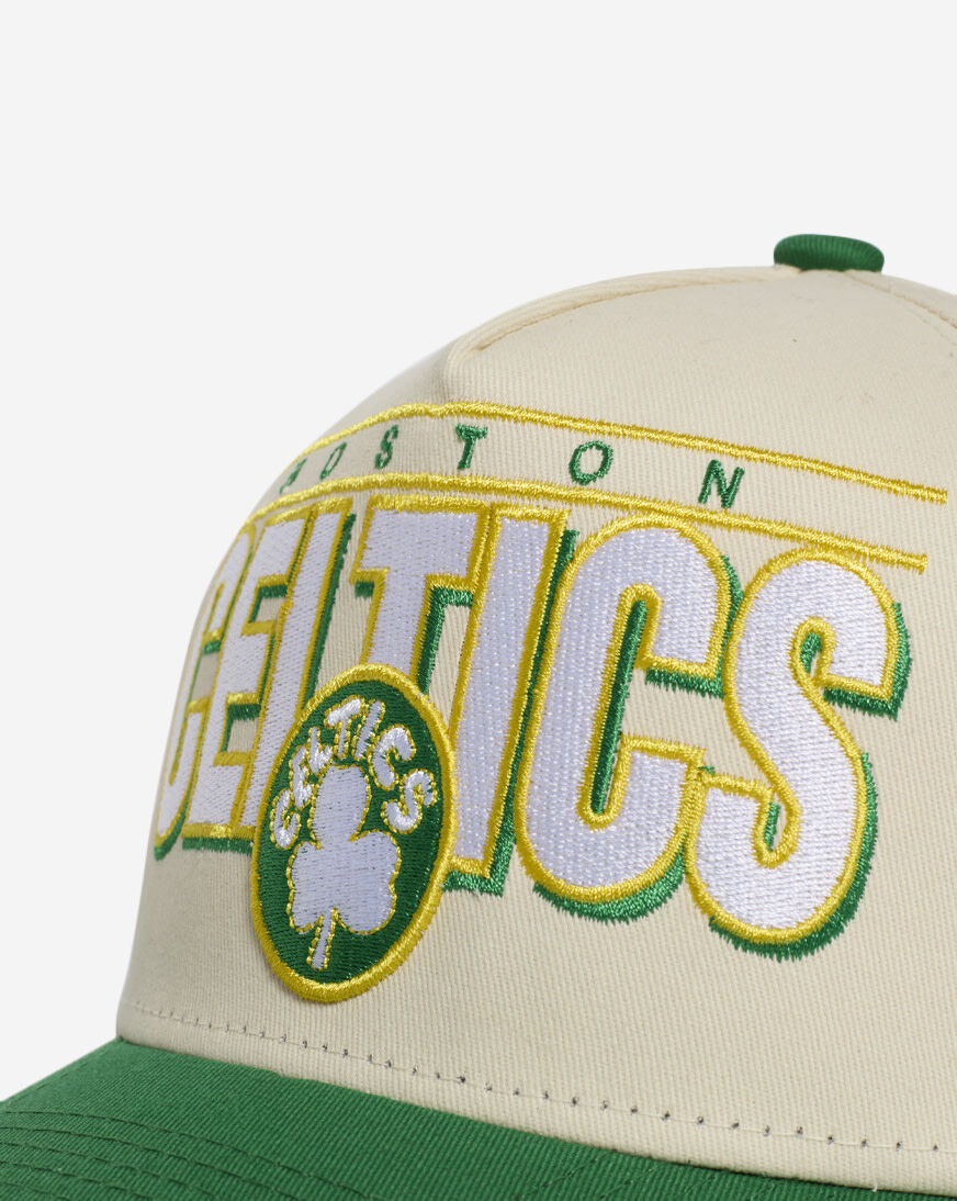 Shop Mitchell Ness Boston Celtics Billboard 2.0 Snapback Hat