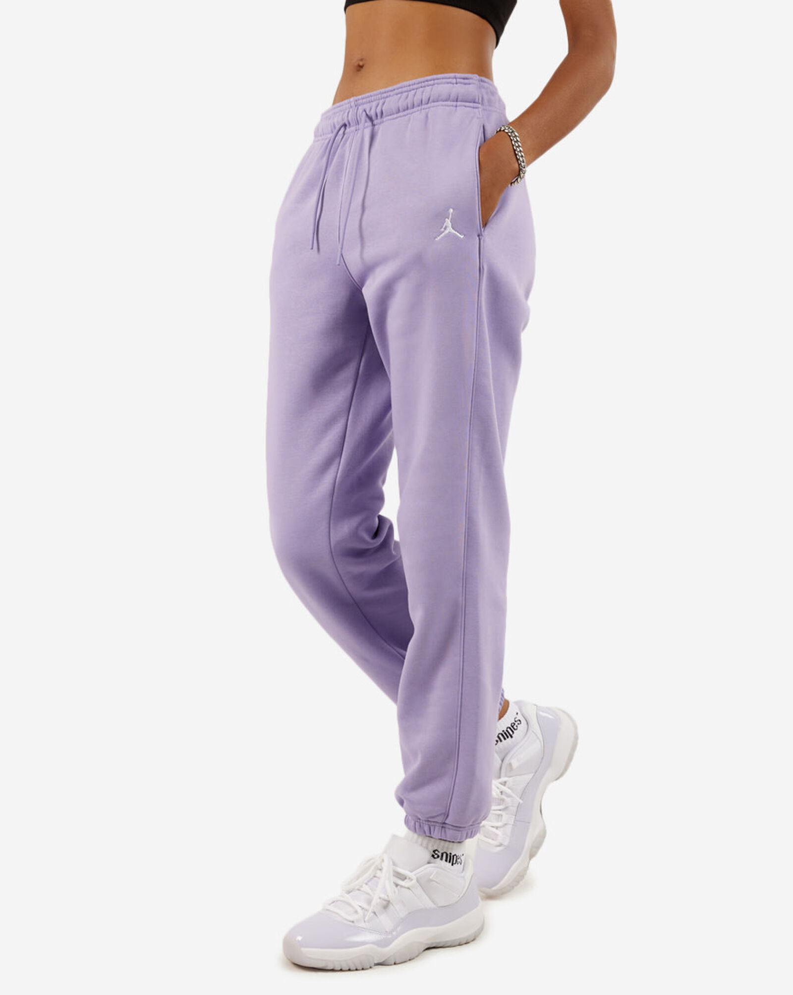 purple jordan pants