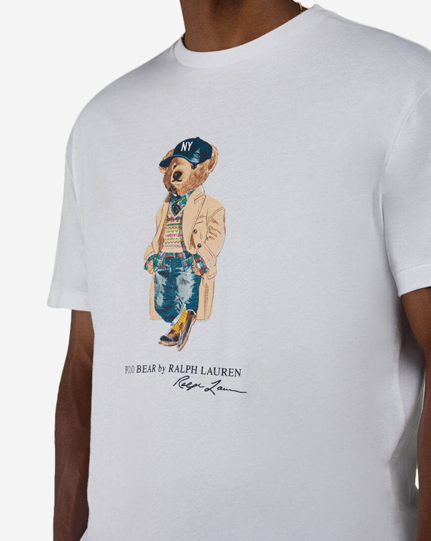 Shop Polo Ralph Lauren Novelty Litchfield Bear Graphic Tee
