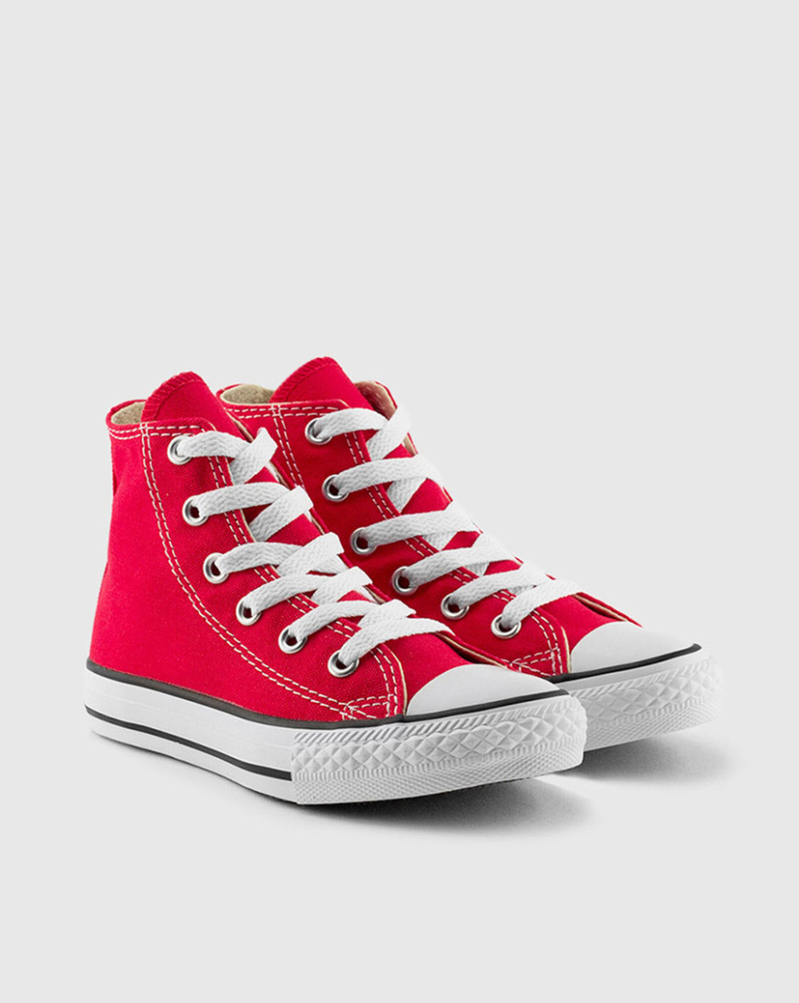 converse high cut red