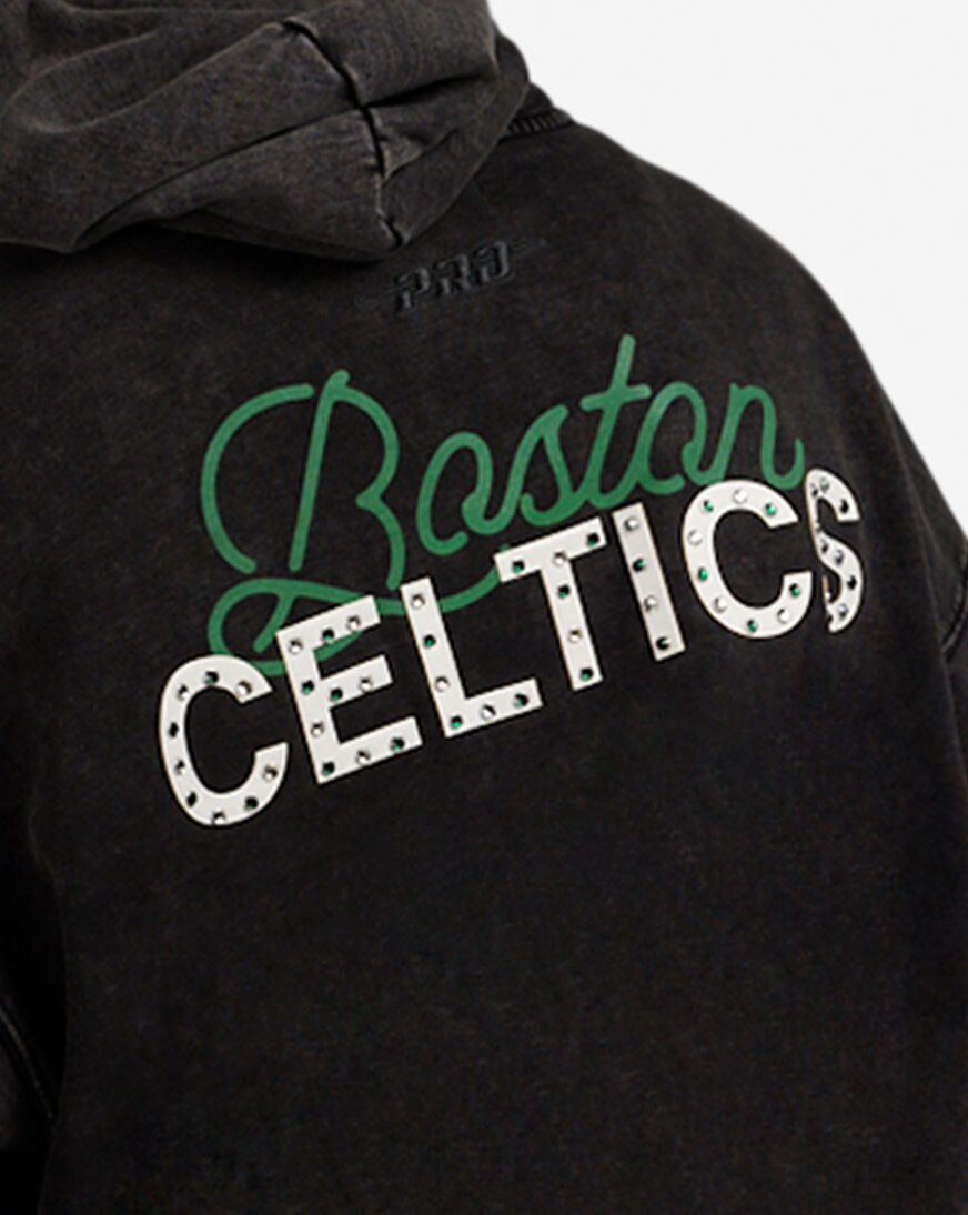 Shop PRO STANDARD Boston Celtics Lightning Hoodie BBC5517025-WBK