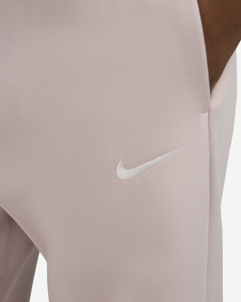 Nike NSW Phoenix Fleece High-Waisted Wide-Leg Pants DQ5615-667 Pink 3