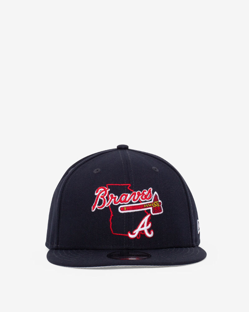 New Era 9Fifty Atlanta Braves State Logo Hat 60183315 Blue 2